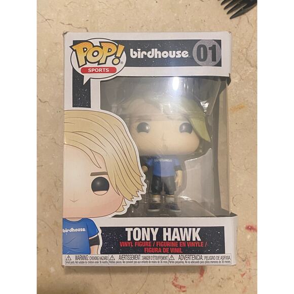 Funko POP! Sports: Birdhouse #01 Tony Hawk Vinyl Figure - Damaged Box - Picture 1 of 6